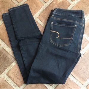 American Eagle dark blue jean